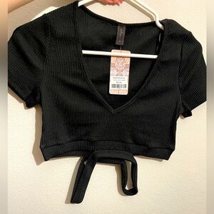 Sale!! Black Crop Top NWT